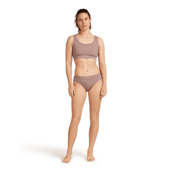 Majtki Icebreaker Merino Blend Rib Lotus Hipster Women TIDAL TEAL