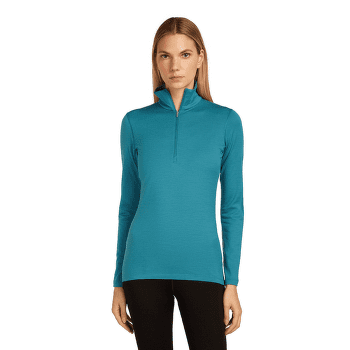 Koszulka z długim rękawem Icebreaker Merino 200 Oasis LS Half Zip Women Black