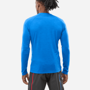 Koszulka z długim rękawem Millet TRILOGY WOOL TS LS Men ICON BLUE