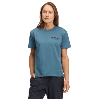 Koszulka z krótkim rękawem Black Diamond Mountainscape SS Tee Women Creek Blue