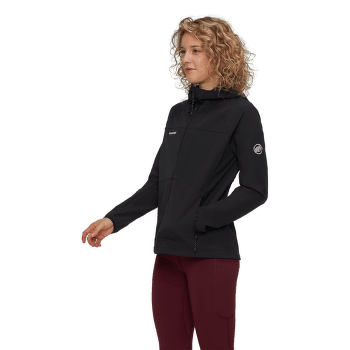 Bunda Mammut Ultimate Comfort SO Hooded Jacket Women nebla