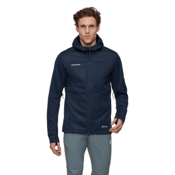 Bunda Mammut Ultimate VIII SO Hooded Jacket Men black 0001