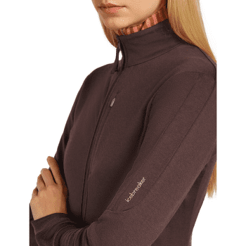 Bluza Icebreaker Merino 260 Quantum LS Zip Women Black