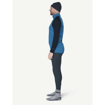 Koszulka z długim rękawem Devold Duo Active Merino 205 Z.Neck Men 258A BLUE/INK