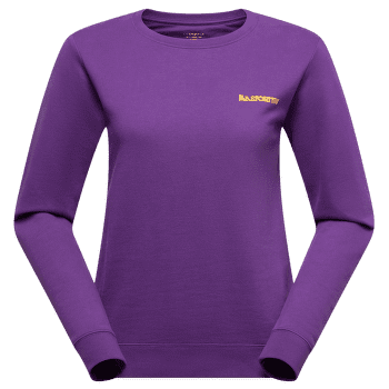 Koszulka z długim rękawem La Sportiva Climbing on the Moon Sweatshirt Women Viola/Giallo