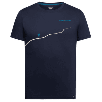 Koszulka z krótkim rękawem La Sportiva TRAIL T-SHIRT Men Night Sky/Chalk