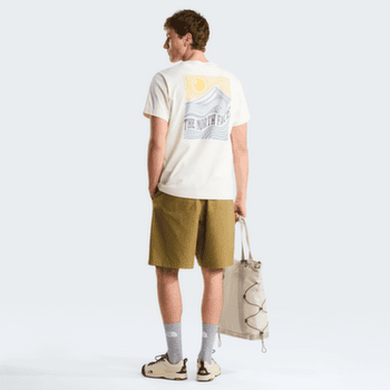 Koszulka z krótkim rękawem The North Face Mountain Escape Relaxed Short Sleeve Tee - Graphic Men WHITE DUNE