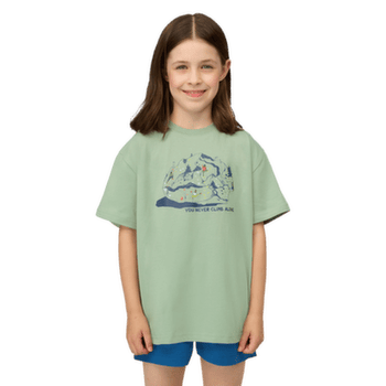 Koszulka z krótkim rękawem Mammut MAMMUT BASE T-SHIRT CLIMBING KIDS white 0243