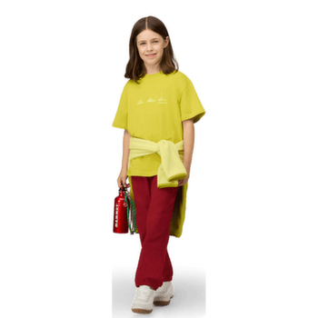 Spodnie Mammut CRAG CLIMBING PANTS KIDS 3818 dark mammut red