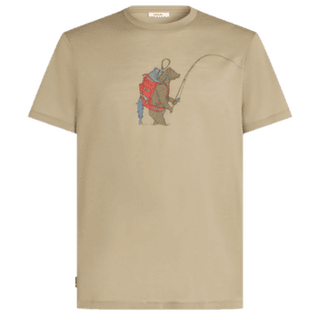 Koszulka z krótkim rękawem Icebreaker Merino 150 Tech Lite SS Tee Bear Catch Men FLAGSTONE