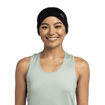 Opaska na głowę Buff Lightweight Merino Wool Headband SOLID FLUOR FUCHSIA