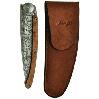 Pokrowiec Deejo Belt Leather Sheath natural