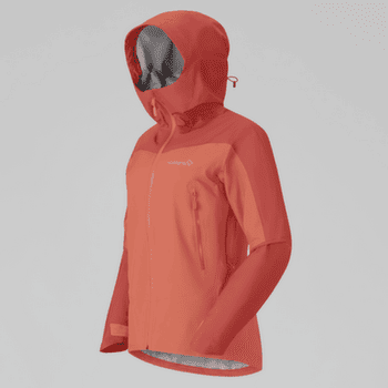 Kurtka Norrona falketind Gore-Tex Jacket Women Deep Sea Coral/Baked Apple