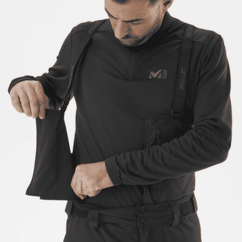 Spodnie Millet COSMIC HYBRID BIB Men BLACK - NOIR