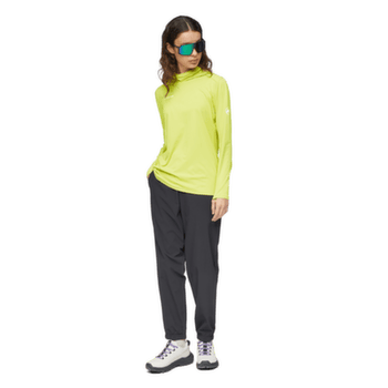 Koszulka z długim rękawem Mammut SELUN FL SUN HOODY WOMEN 6433 alpine calamint