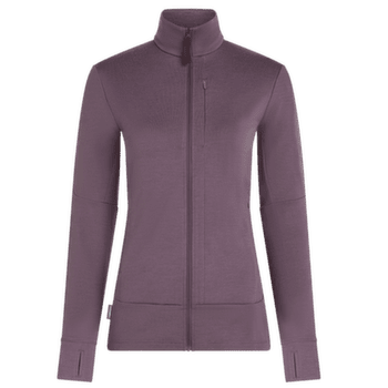 Bluza Icebreaker Merino 260 Quantum LS Zip Women GREY PLUM