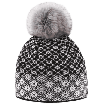 Czapki Kama Knitted Merino beanie A158 black 110