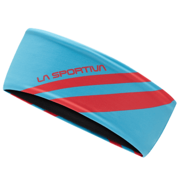 Opaska na głowę La Sportiva DIAGONAL HEADBAND Malibu Blue/Hibiscus