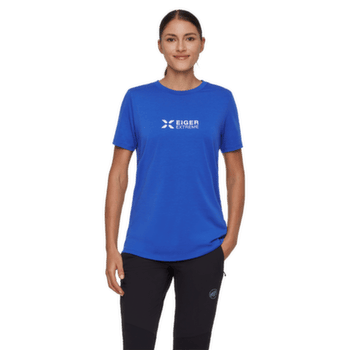 Koszulka z krótkim rękawem Mammut Eiger Logo T-Shirt Women 50643 eiger blue