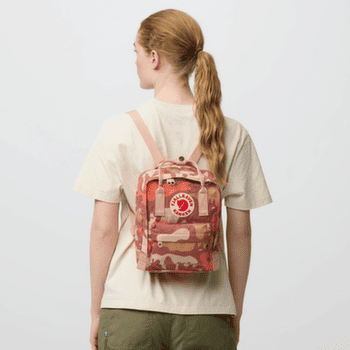 Plecak Fjällräven KANKEN GRAPHICS MINI ChalkRose-Hidden Animals