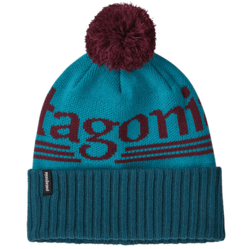 Czapki Patagonia Powder Town Beanie Hut Tripper Logo: Mako Blue