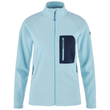 Bluza Fjällräven Kaipak Fleece Women Breeze Blue-Navy