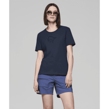 Koszulka z krótkim rękawem Norrona /29 cotton viking T-shirt Women Indigo Night/Sky Captain