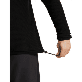 Pulower Icebreaker Merino 400 RealFleece™ Grid Peaksland LS Half Zip Men BLACK