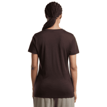 Koszulka z krótkim rękawem Icebreaker Merino 150 Tech Lite SS Tee Peaceful Pass Women LICHEN