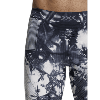 Legginsy X-Bionic ENERGY ACCUMULATOR WILD PANTS TieDye X Black/X White