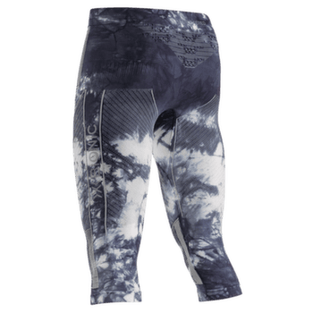 Legginsy 3/4 X-Bionic ENERGY ACCUMULATOR WILD 3/4 PANTS TieDye X Black/X White