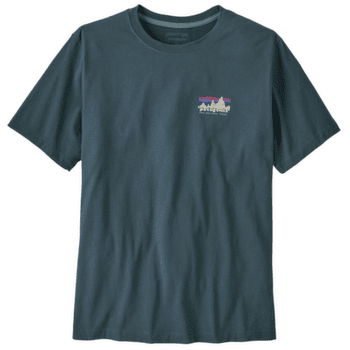 Koszulka z krótkim rękawem Patagonia ‘73 Skyline T-Shirt Men Summit Blue