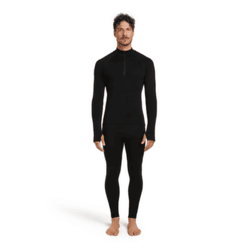 Pulower Icebreaker 300 MerinoFine™ Polar LS Half Zip Men Black