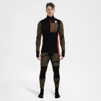 Legginsy Aclima WarmWool Lars Monsen Longs Men Tarmac Femunden