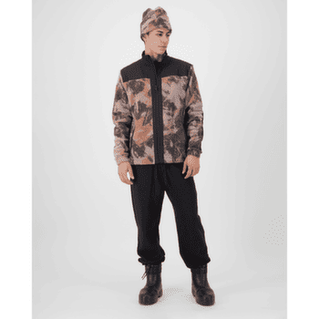 Bluza Mons Royale Pileup Wool Fleece Jacket Men Mtn Camo Orange