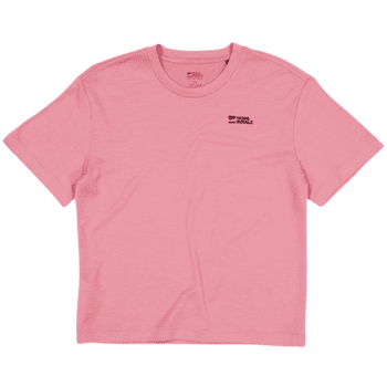 Koszulka z krótkim rękawem Mons Royale MP Heavyweight Merino T-Shirt Women Flamingo