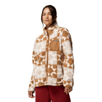 Bluza Columbia West Bend Print Full Zip II Women Teak Brown, Cozy Quilt 235