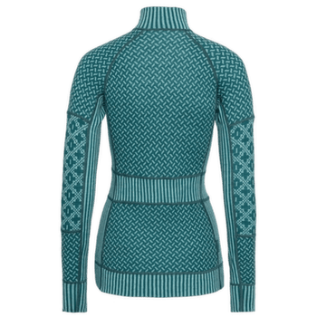 Koszulka z długim rękawem Kari Traa Smekker H/Z Women PEACO/PEACOCK