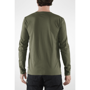 Koszulka z długim rękawem Fjällräven Forever Nature Badge LS T-Shirt Men Buckwheat Brown