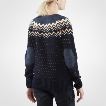 Sweter Fjällräven Övik Knit Sweater Women Dark Navy