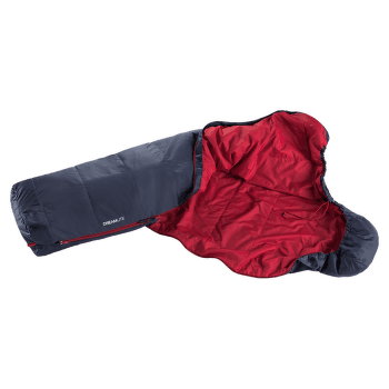 Śpiwór deuter Dreamlite navy-cranberry