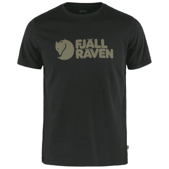 Koszulka z krótkim rękawem Fjällräven Fjällräven Logo T-shirt Men Black