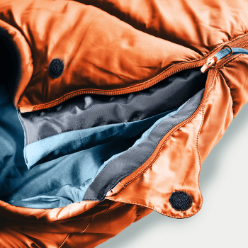 Śpiwór deuter Little Star (3720021) saffron-slateblue
