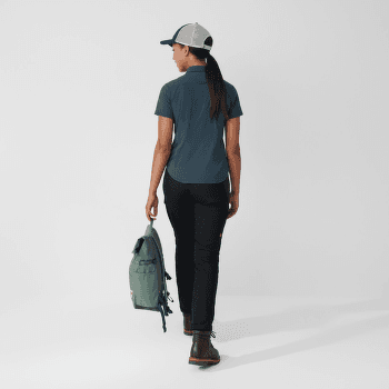 Koszulka z krótkim rękawem Fjällräven High Coast Lite Shirt SS Women Navy