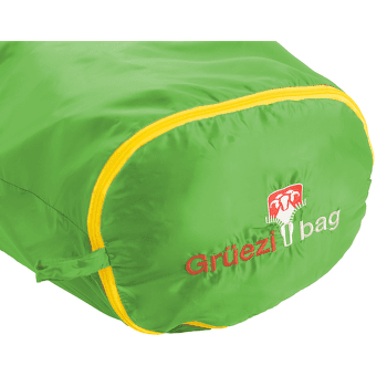 Śpiwór Grüezi bag Kids Grow Colorful Gecko Green