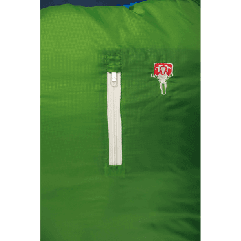 Śpiwór Grüezi bag Biopod Wolle Kids World Traveller Holly Green