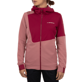 Bluza La Sportiva MOOD HOODY Women Black/Hibiscus