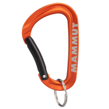 Karabinek wspinaczkowy Mammut Mini Carabiner Workhorse Keylock L orange 2016