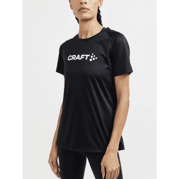 Koszulka z krótkim rękawem Craft CORE Unify Logo Women 999000 Black