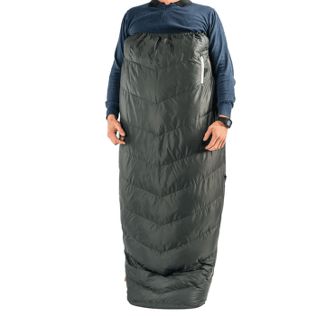 Wkładka do śpiwora Grüezi bag Feater - The Feet Heater DownWool Deep Forest